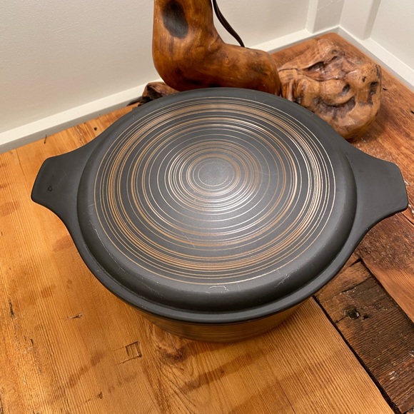 Pyrex 2 1/2qt covered casserole“Terra”. Vintage Pyrex covered baking dish. - Picture 2 of 11